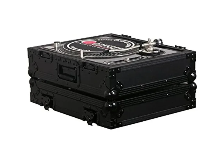 Open Box: Odyssey FZ1200BL Black Label Universal 1200 Style DJ Turntable Case