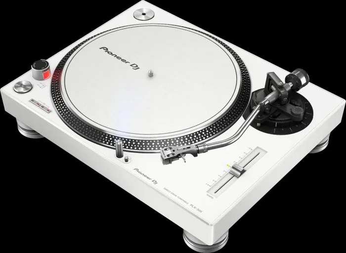 Open BoX:Pioneer DJ PLX-500W High Torque Direct Drive Turntable (White) | Open Box