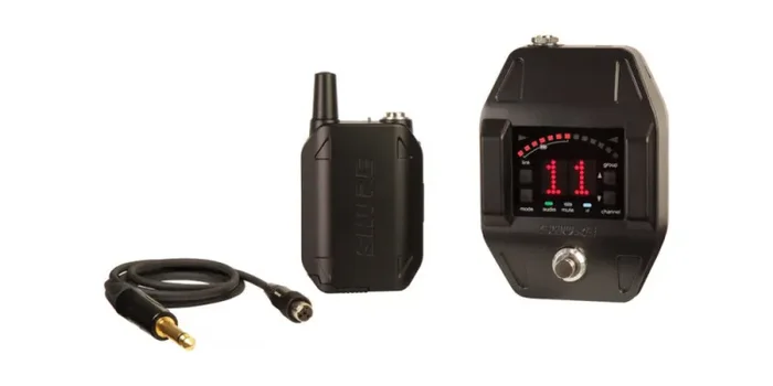 Open Box: Shure GLXD16-Z2 Guitar Pedal system GLXD6 Wireless Pedal GLXD1 Bodypack Transmitter WA305 Guitar Cable