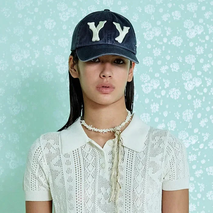 [OPEN YY] YY HEART BONE BALL CAP
