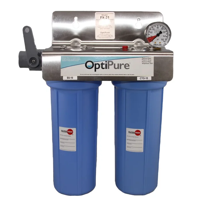 Optipure FX-21; dual 10″ with prefilter System
