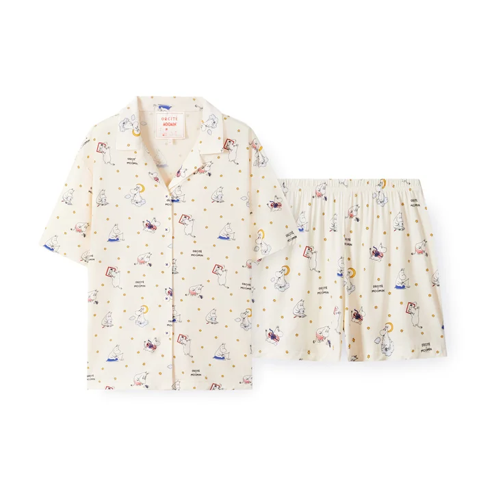 ORSITÉ F016 MOOMIN Daily Short Sleeve Set
