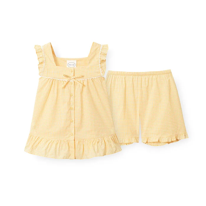 ORSITÉ F123 Lemon Sorrento Sleeveless Pajama Set