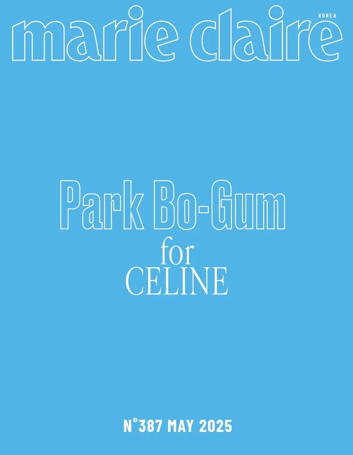 Park Bo-Gum Marie Claire Korea Magazine – 2025.05 May Issue