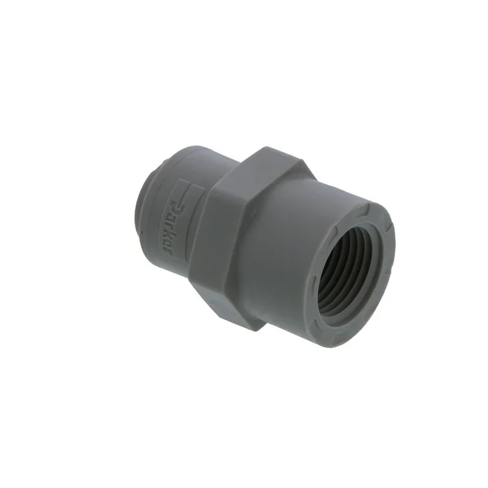 Parker A6FC6-MG TrueSeal Acetal Female Connector 3/8″ QC x 3/8″ FNPT