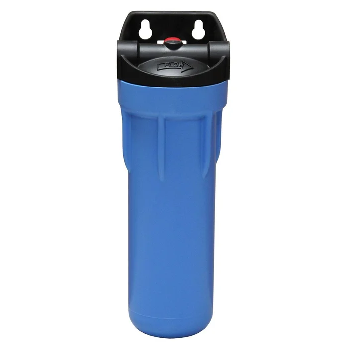 Pentek 10″ 3G Slim Line Filter Housing Black/Blue IB w/ PR