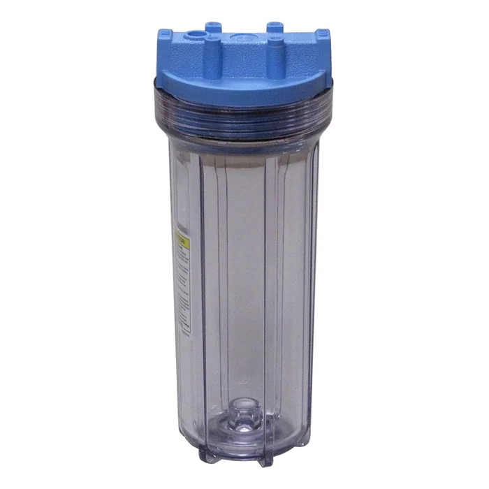 Pentek 10″ Slim Line Water Filter Housing Blue/Clear No PR