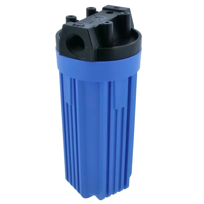Pentek 150068 10″ Standard Water Filter Housing Black/Blue No PR – 3/4″ FPT