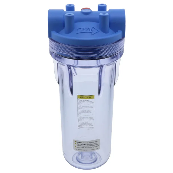 Pentek 150558 10″ 3G Standard Filter Housing Blue/Clear MB w/ PR – 3/4″ FPT