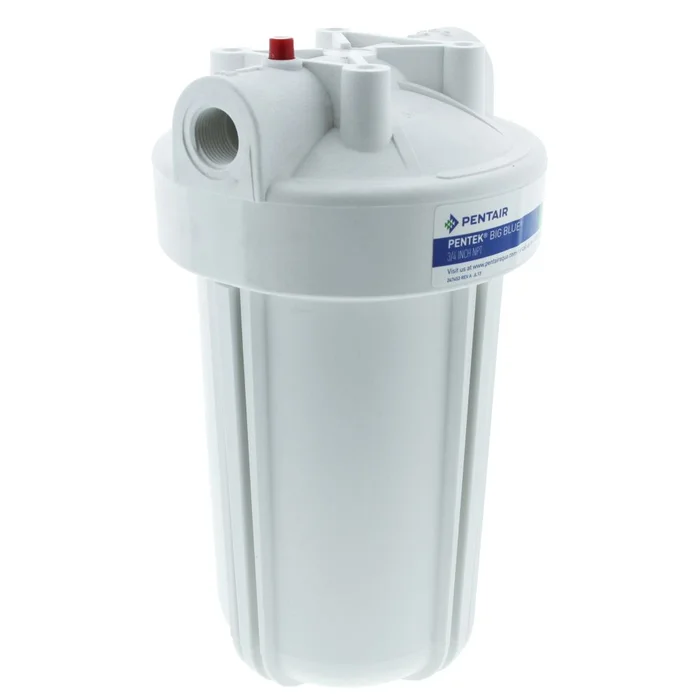 Pentek (166083) (166081) 10″ Big White Water Filter Housing With Pressure Relief
