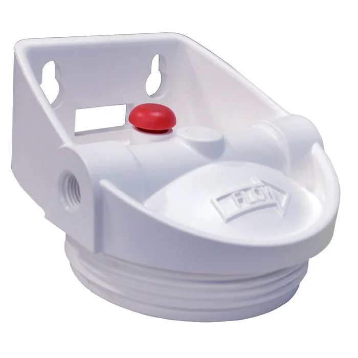 Pentek White Integrated Bracket Cap for 3G Slim Line Housings w/ PR – 1/4″ FPT