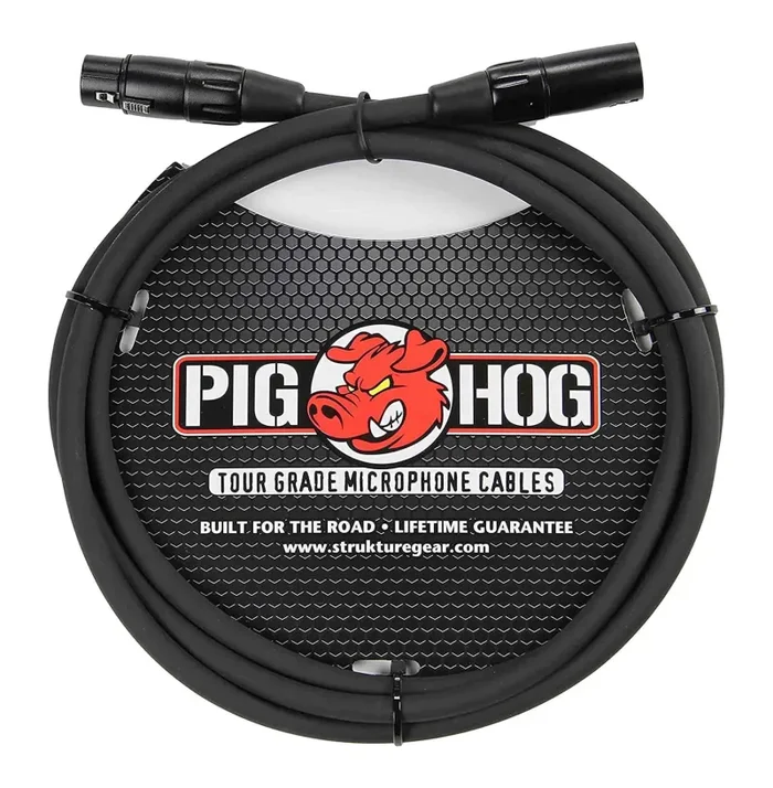 Pig Hog PHM6 8mm XLR Microphone Cable – 6ft