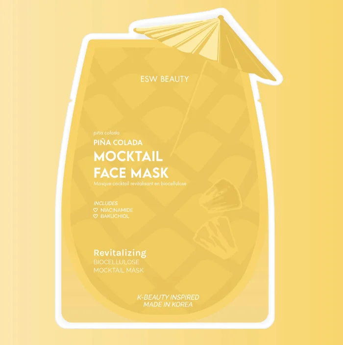 Piña Colada Revitalizing Biocellulose Mocktail Mask