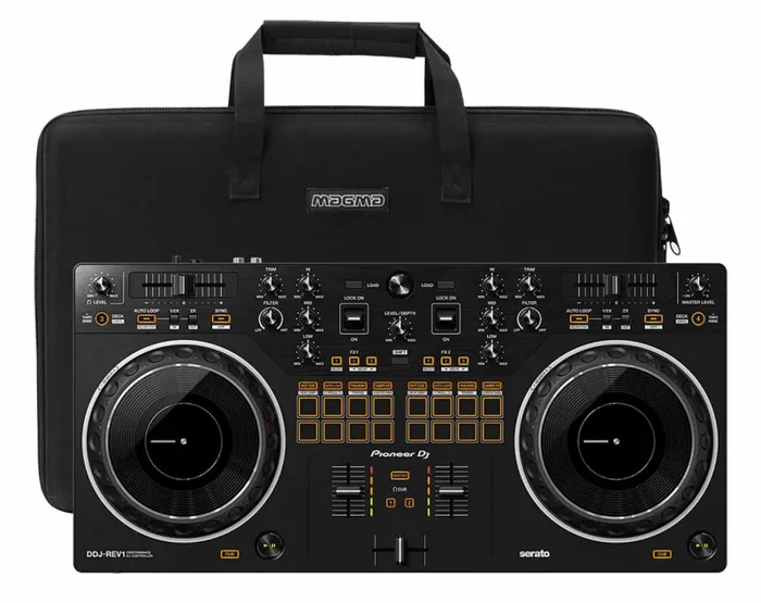 Pioneer DJ Controller Package with DDJ-REV1 Controller and Magma Case Hot on Sale