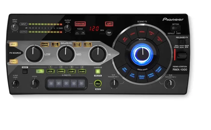 Pioneer DJ RMX-1000 Professional DJ Effector and Sampler – Black