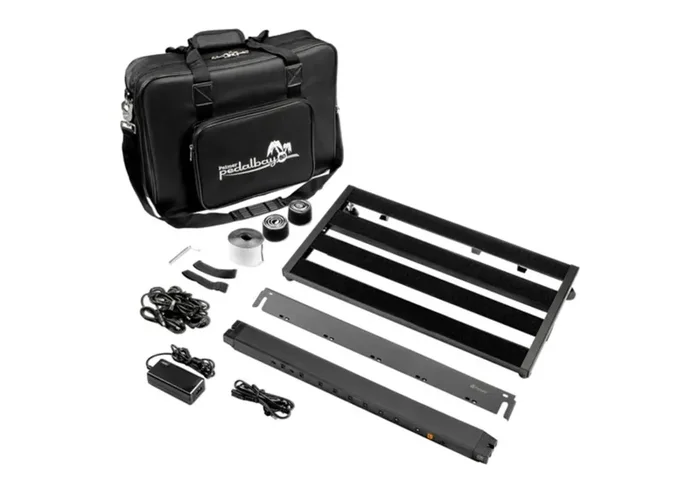 PLAMER PPEDALBAY60PB Pedal Board with Integrated Power Supply Hot on Sale