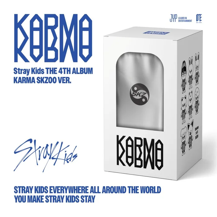 [POB] [PRE-ORDER] Stray Kids – The 4th Album KARMA (SKZOO Ver.)