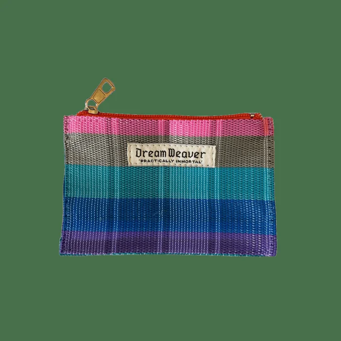 Pocket Cards N’ Currency Zip- Rainbow Stripe