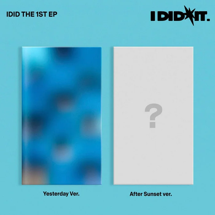 (PRE-ORDER) IDID – THE 1ST EP [I DID IT] (2 VERSIONS) RANDOM