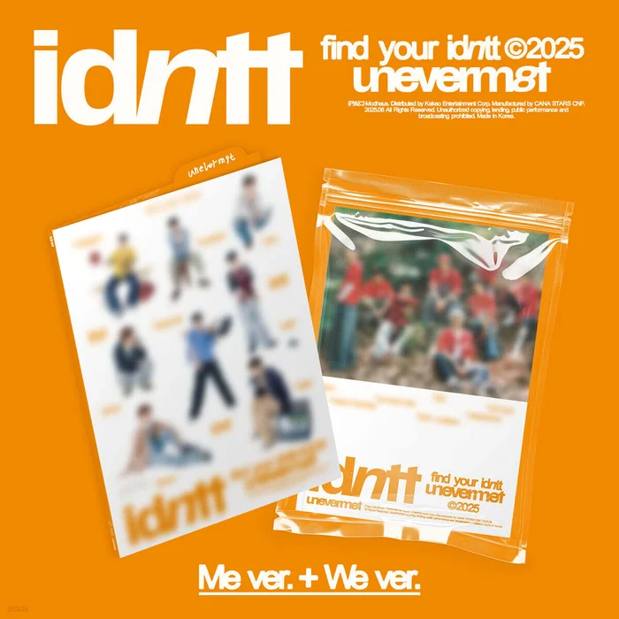 [PRE-ORDER] idntt – 1st Mini Album unevermet