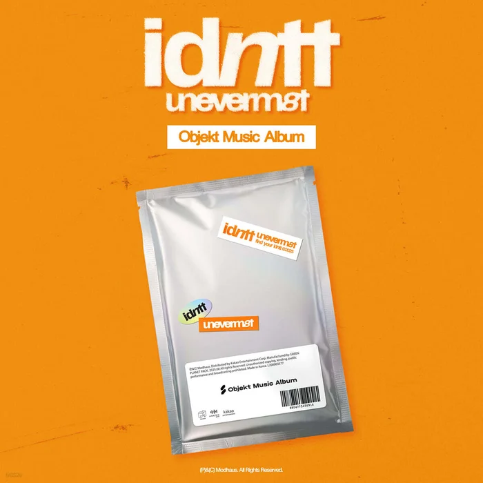 [PRE-ORDER] idntt – 1st Mini Album unevermet (Objekt Music Album Ver.)