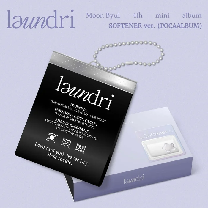 (PRE-ORDER) MOON BYUL – 4TH MINI ALBUM [LAUNDRI] (SOFTENER VER.) (POCAALBUM)