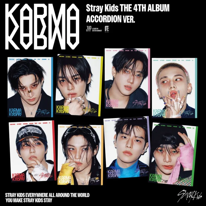 [PRE-ORDER] Stray Kids – The 4th Album KARMA (ACCORDION Ver.)