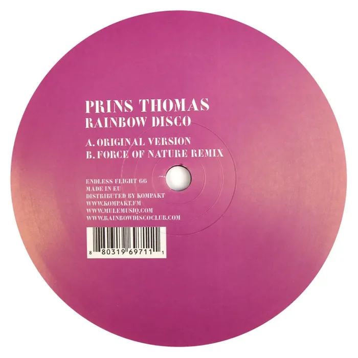 Prins Thomas: Rainbow Disco (Force Of Nature) Vinyl 12″ Online Sale