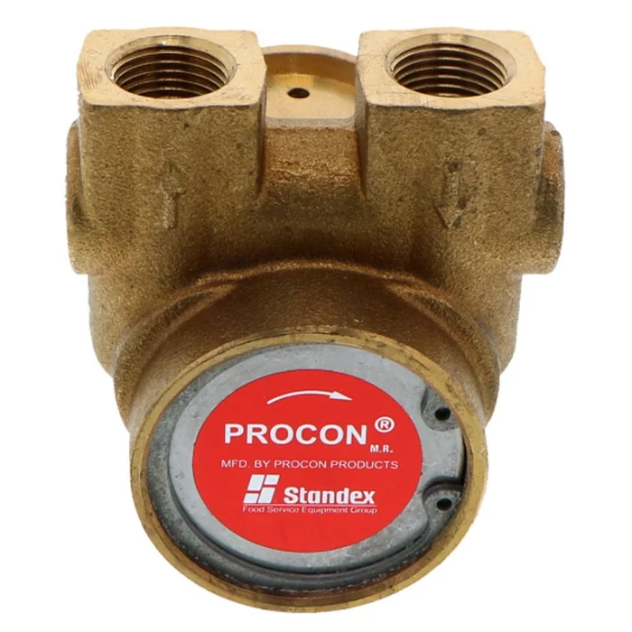 Procon Pump Brass w/ .188″ Double Flat Drive 35 GPH 3/8″ NPT