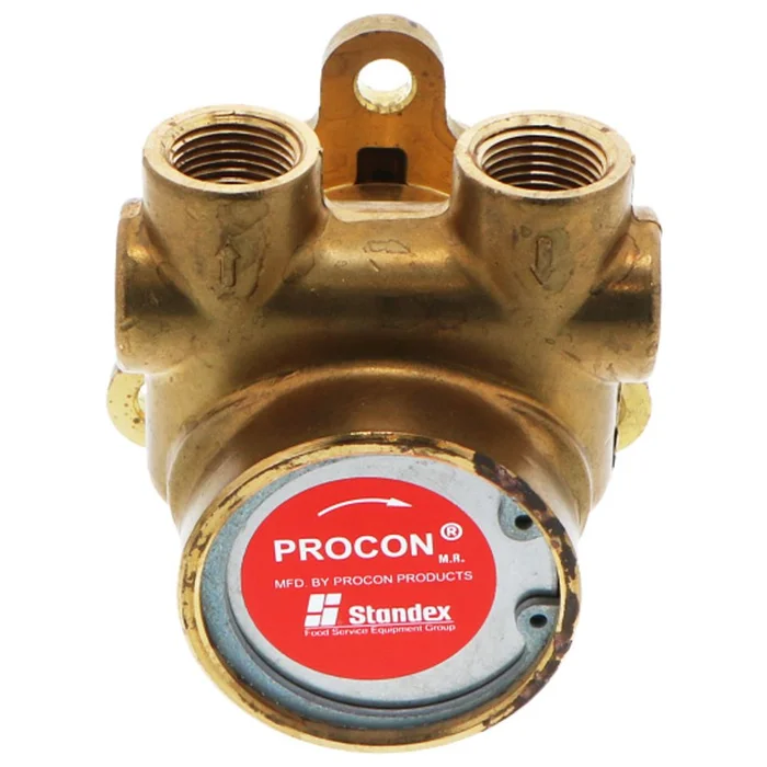 Procon Pump NSF Brass 125 GPH 3/8″ NPT w/ Single Flat Drive (Bolt-on)