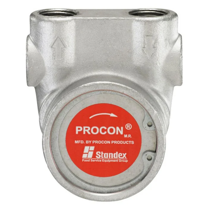 Procon Pump NSF Stainless Steel 100 GPH 3/8″ NPT – 250 psi PRV w/ .188″ Double Flat Drive (Clamp-on)
