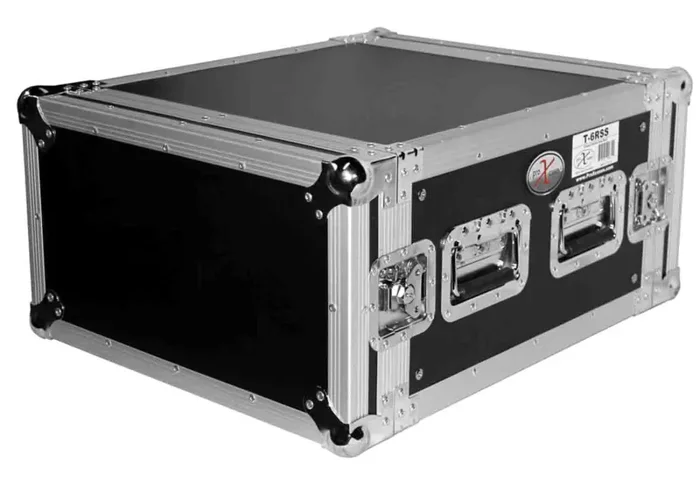 ProX T-6RSS 6U Space Amp Rack Mount ATA Flight Case – 19 Inch Depth