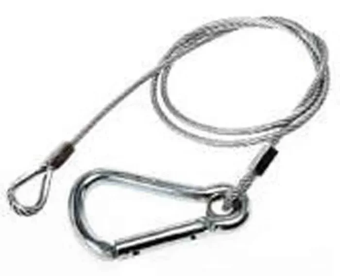 ProX T-SC3FT Silver Color Safety Cable – 3 Feet