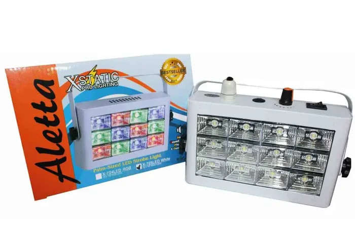 ProX X-725LED Aletta LED Strobe Light Palm Sized – White