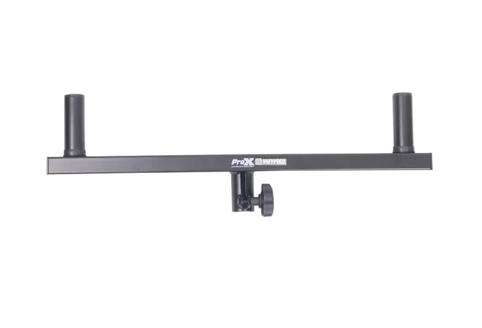 ProX X-DS29, Dual Speaker Bracket Pole Mount for Speaker Stands – Black