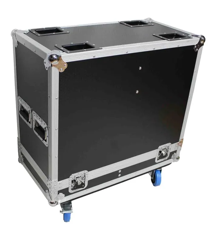 ProX X-RCF-NX45AX2W Dual ATA Style Speaker Flight Case For 2 RCF NX45A Loudspeakers Online now