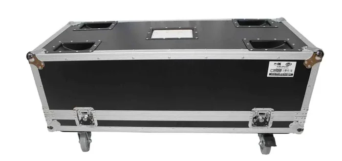 ProX X-RCF-NXL24A Flight Case for Two RCF NX L24-A Column Array Speakers with 4 Inch Casters