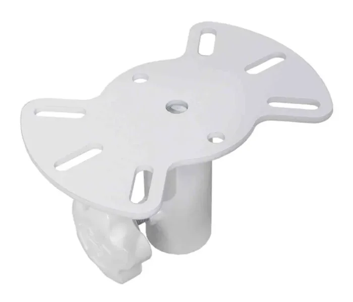 ProX X-SSMPWH, Speaker Stand Mounting Plate for Speakers and Moving Head – White