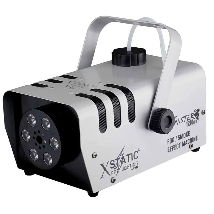 ProX X-T1220 LED TWISTER Fog Machine 1220 Watt Water Based with RGBA LED