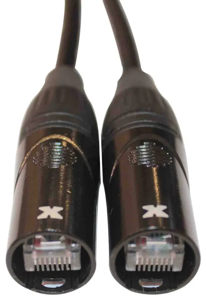 Prox XC-CAT6-05 STP Cat 6 Cable W-RJ45 Ethercon for Network and Snake Box Connections – 5 Feet