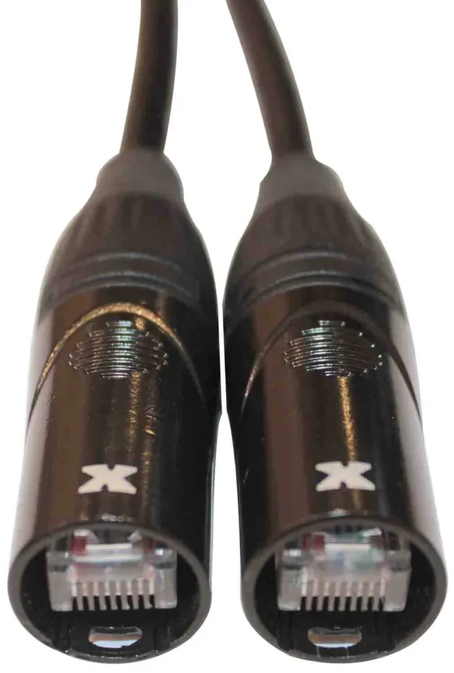 Prox XC-CAT6-10 STP Cat 6 Cable W-RJ45 Ethercon for Network and Snake Box Connections – 10 Feet
