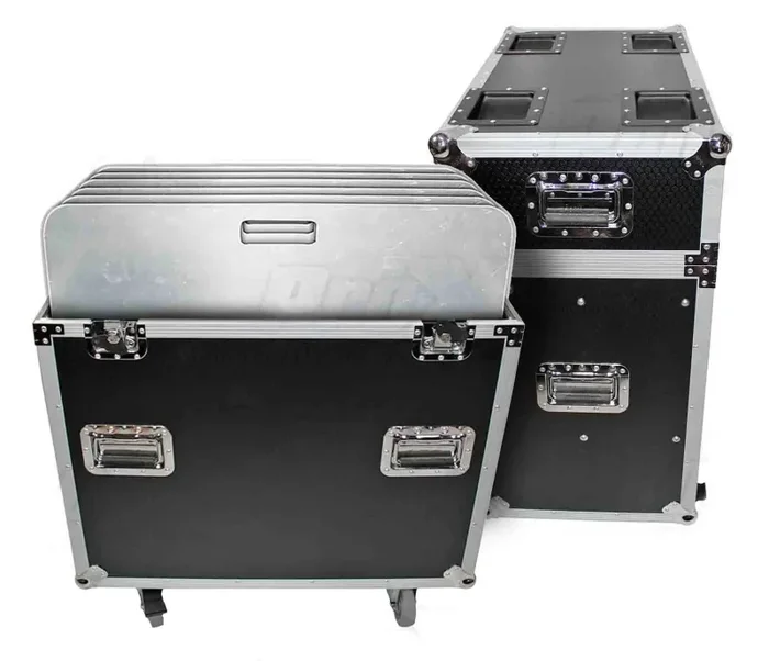 ProX XS-6XBP2424PACK Flight Road Case with 6 Pieces 24″ x 24″ Aluminium Base Plate – Package Online Hot Sale