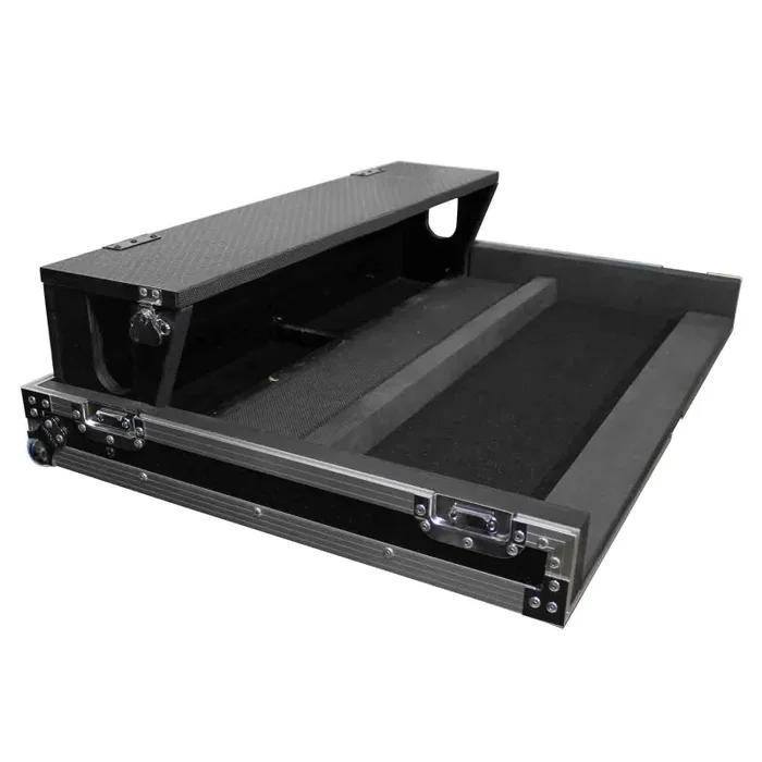 ProX XS-AHQU32DHW DJ Flight Case for Allen and Heath QU-32 Digital Mixer with Doghouse and Wheels