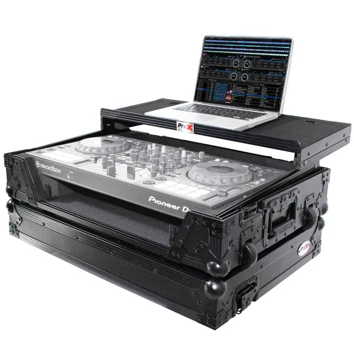 ProX XS-DDJ800 WLTBL DJ Flight Case For Pioneer DDJ-800 DJ Controller – Black on Black Online