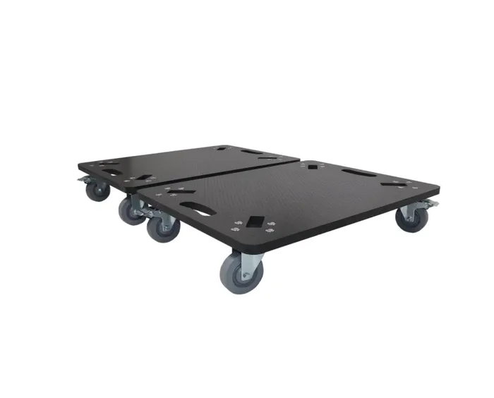 ProX XS-QUADROLLERX2, Set of 2 Caster Boards with 4-Inch Industrial Grade Caster Wheels