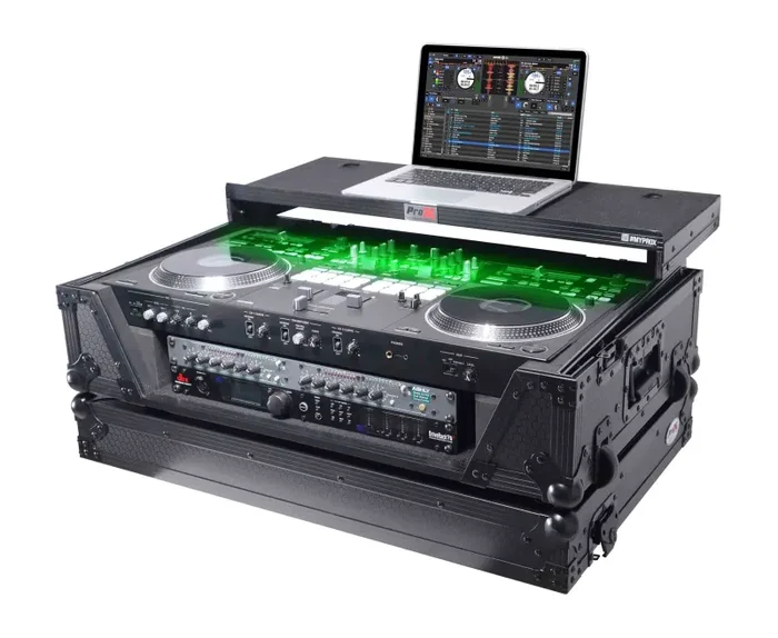 PROX XS-REV71K2U WLTBL LED DJ Flight Case for Pioneer DDJ-REV7 DDJ-1000 SRT DJ Controller