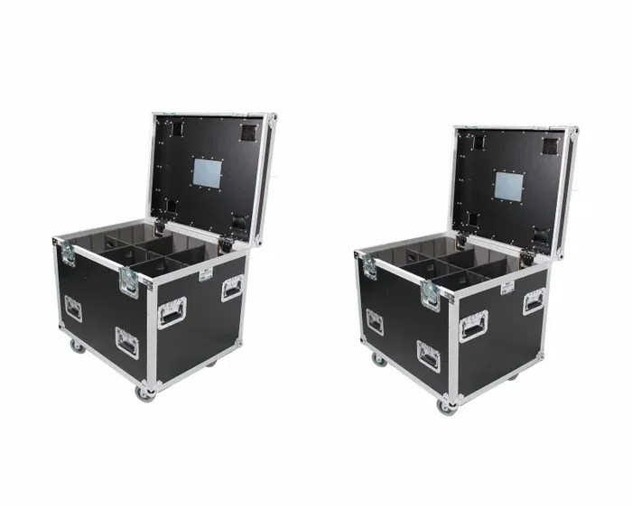 ProX XS-UTL243030WMK2 X2 DJ Package Heavy-Duty Truck Pack Utility Flight Case W-Divider and Tray Kit