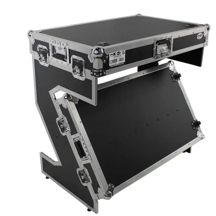 ProX XS-ZTABLE JR, Portable DJ Workstation & Flight Case Table With Wheels Online now