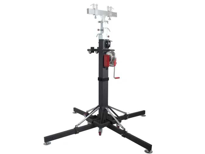 ProX XT-CRANK18FT-500 Lighting Heavy-Duty Crank Truss Stand 500 Lbs Capacity with Outriggers Center Load18’Includes T-Adapter Truss Mount – 18 Feet Fashion