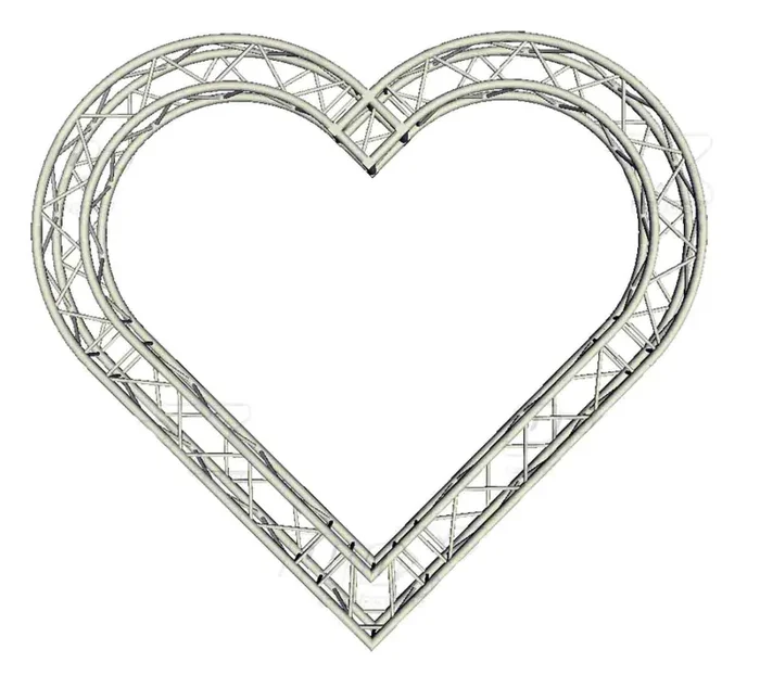 ProX XT-HEART984 Decorative Heart Trussing Unit – 8 Segments Discount